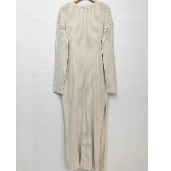 Free People Free Fall Sweater Maxi Dress - Ivory - Picture 9 of 9